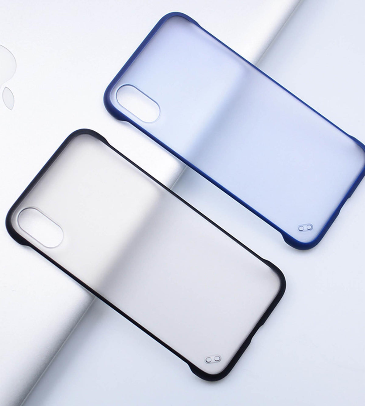 Ultra-Thin Borderless Transparent Matte Phone Case For phone Xs Max