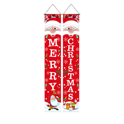 Christmas Couplets Christmas Porch Banner