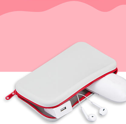 Multi Purpose Portable Silicone Zipper Organizer Bag For Samll Items and Cosmetic