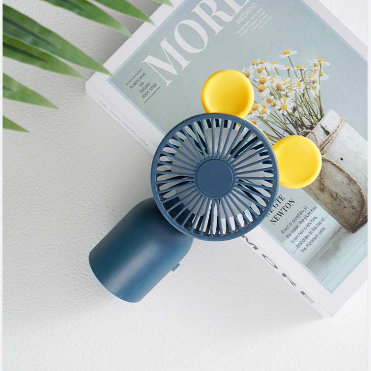 Rechargeable Mini Handheld Fan With Adjustable Wind Speed