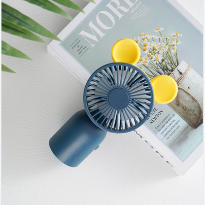 Rechargeable Mini Handheld Fan With Adjustable Wind Speed