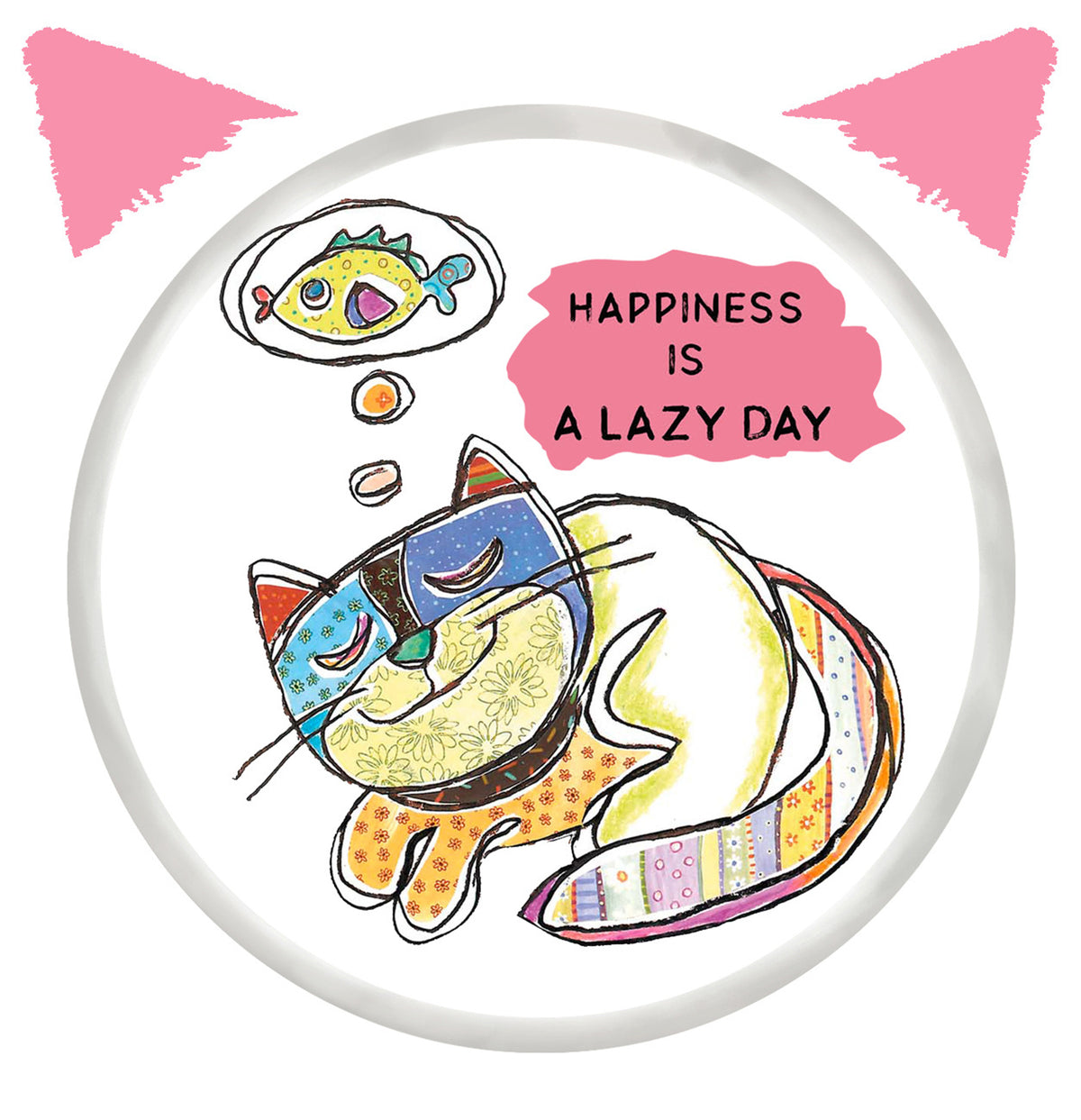 Cat Shape Absorbent Ceramic Stone Cup Coaster