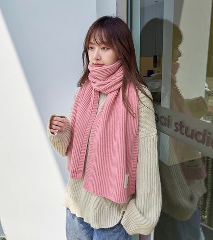 67" Winter Thicker Cable Knitted Scarf Wrap Chunky Long Warm Scarf