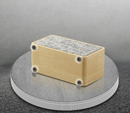 Stereo Sound Wood Fabric Wireless Speaker