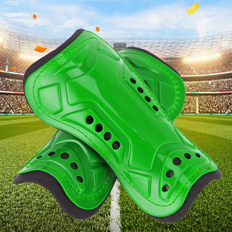 Football Shin Guard Pads for Youth Kid with Strap Ties Soccer Leg Protector Size S