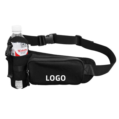 Waterproof Running Fanny Pack W/ Water Bottle Holder