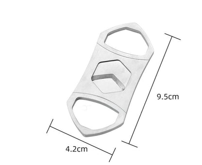 Stainless Steel Diamond Shaped Cigar Cutter