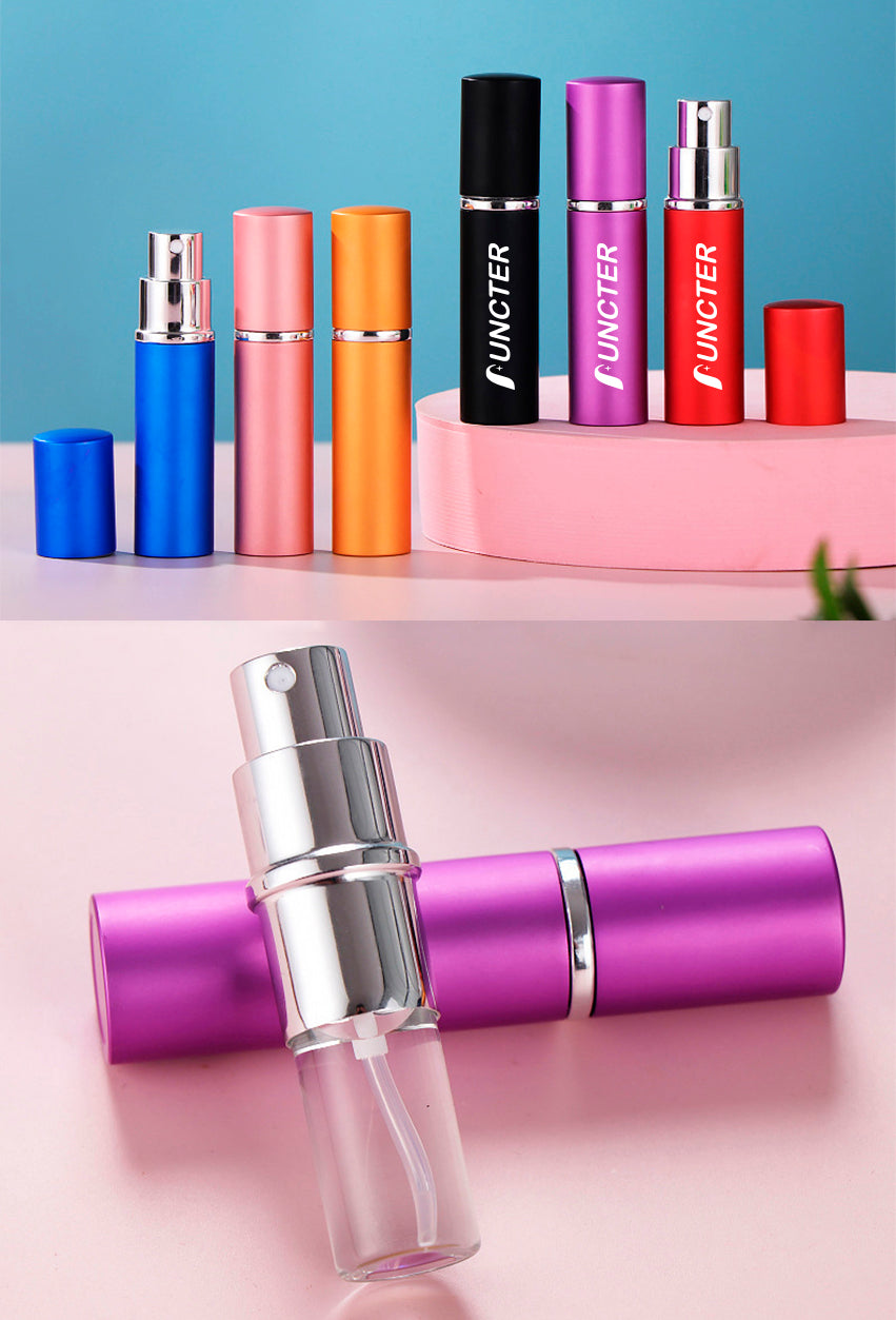 10ml Portable Mini Refillable Perfume Atomizer Perfume Spray Bottle Scent Pump Case