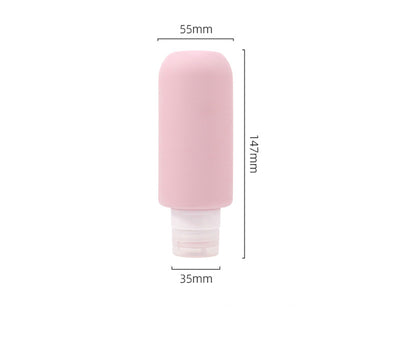 6.7OZ Silicone Travel Bottles for Toiletries, Leak-Proof Refillable Cosmetic Squeeze Bottles