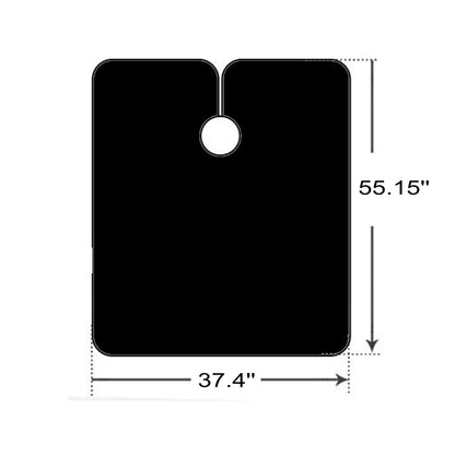 37'' x 55'' Professional Stylist Hairdresser Hair Cut Salon Apron Waterproof Gown Cape Unisex
