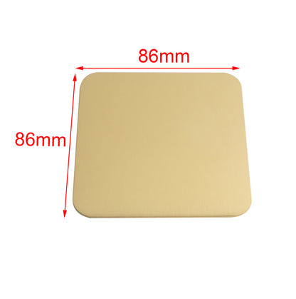Creative Square Stainless Steel Wind Coaster