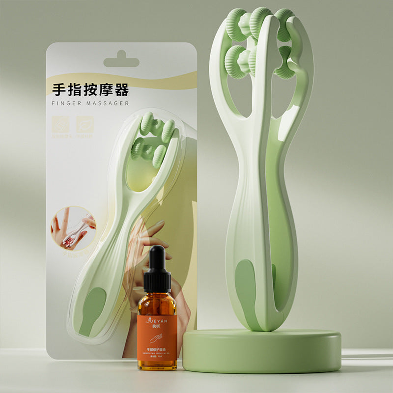 Finger Massager, Finger Roller,Handheld Finger Massage Tool for Blood Circulation and Stress Relief
