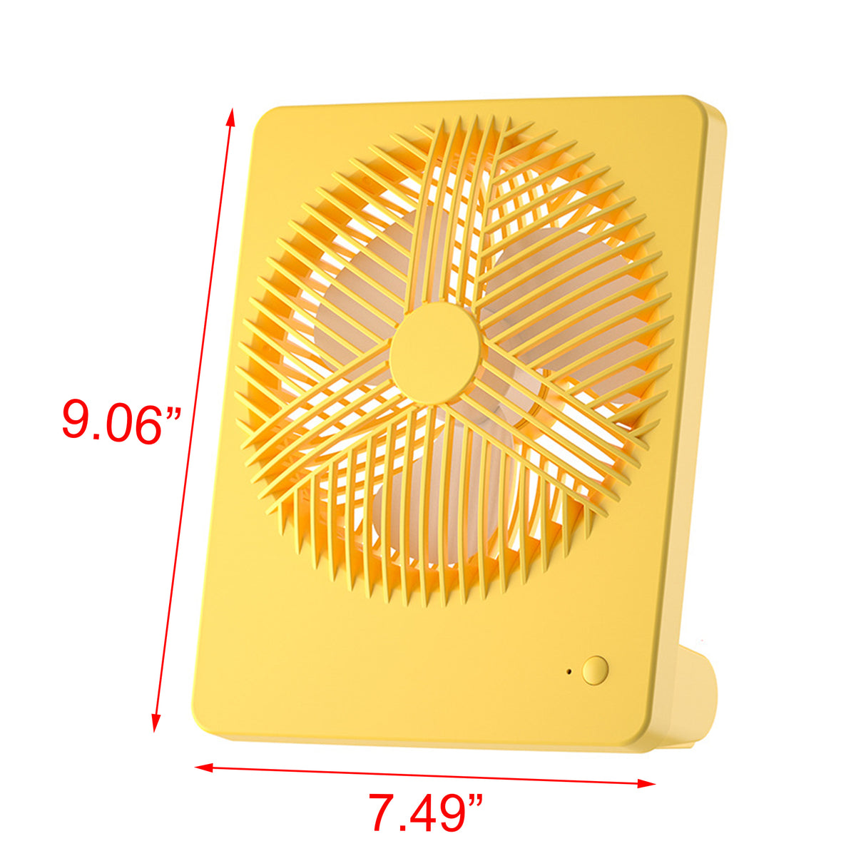 USB Desktop Mini Fan with 4 Speeds Strong Wind for Home Office Desktop