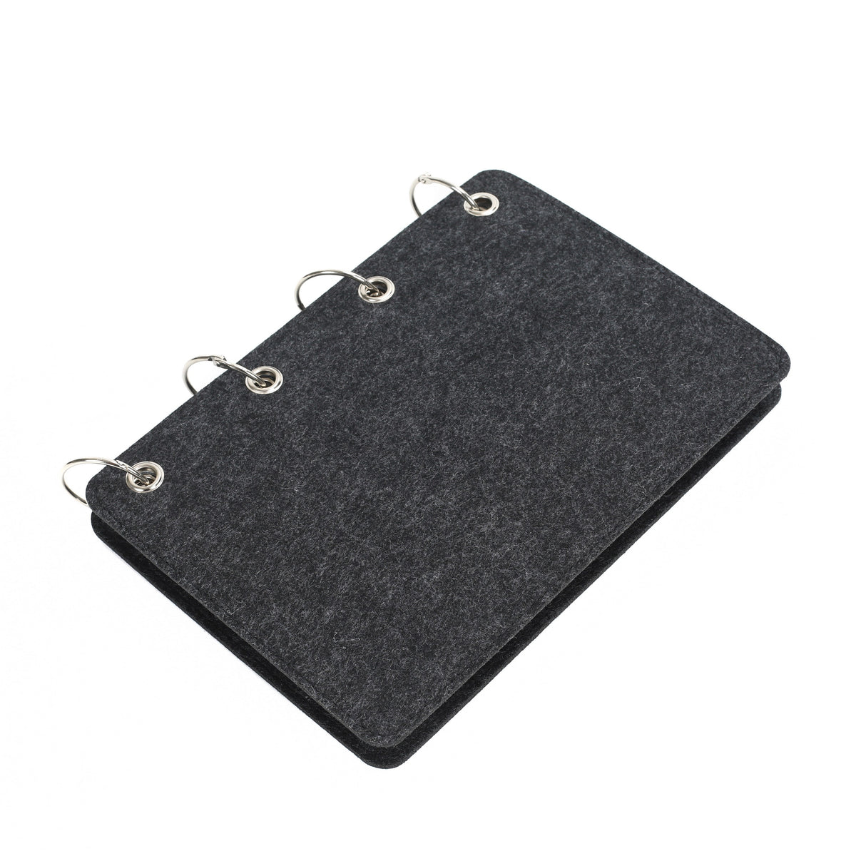 Velvet Book Shape Jewelry Organizer Case