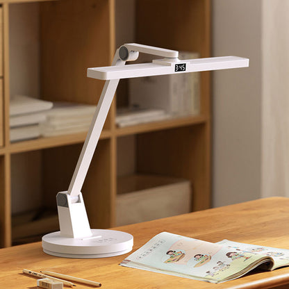 Desk Lamp Rechargeable Battery Operated, Modern Eye Caring 5 Brightness Adjustable Table Lamp