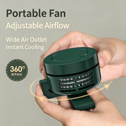 Clip-on Wearable Mini Fan