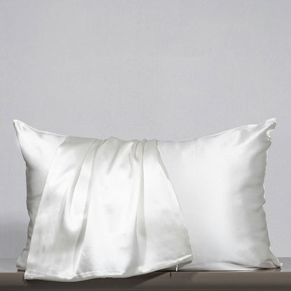20 x 30" Premium 19 Momme Square 100% Mulberry Silk Throw Pillowcase With Hidden Zipper