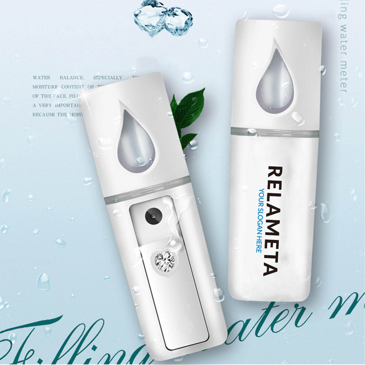 Handy Sliding Facial Nano Steam Moisture