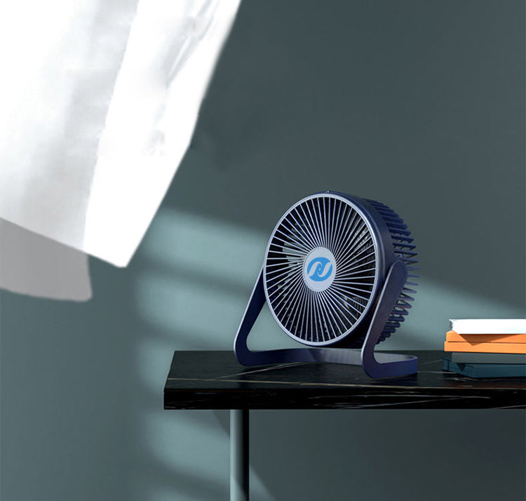 5" Plug-in Desk Fan USB Fan Speed Adjustable Fan(Size S)