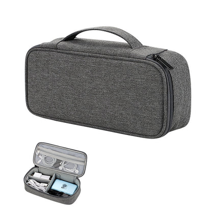 Electronic Accessories Organizer Travel Cable Organizer Bag Pouch (Large Size)