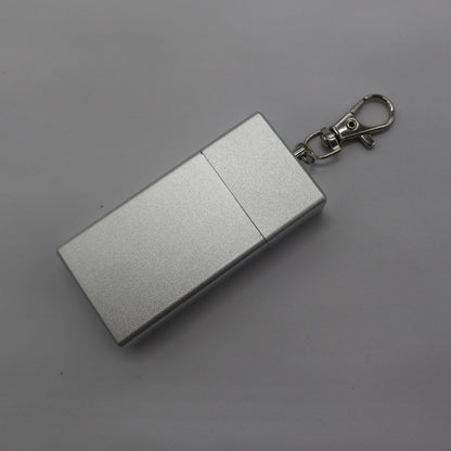 Portable Keychain Square Ash Tray with Key Ring