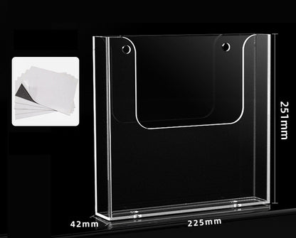 A4 Hanging Literature Holder W/ A Magnetic Sticker