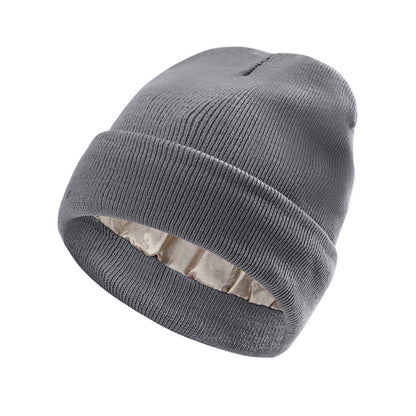 Unisex Adult Knit Cuffed Beanie Hat