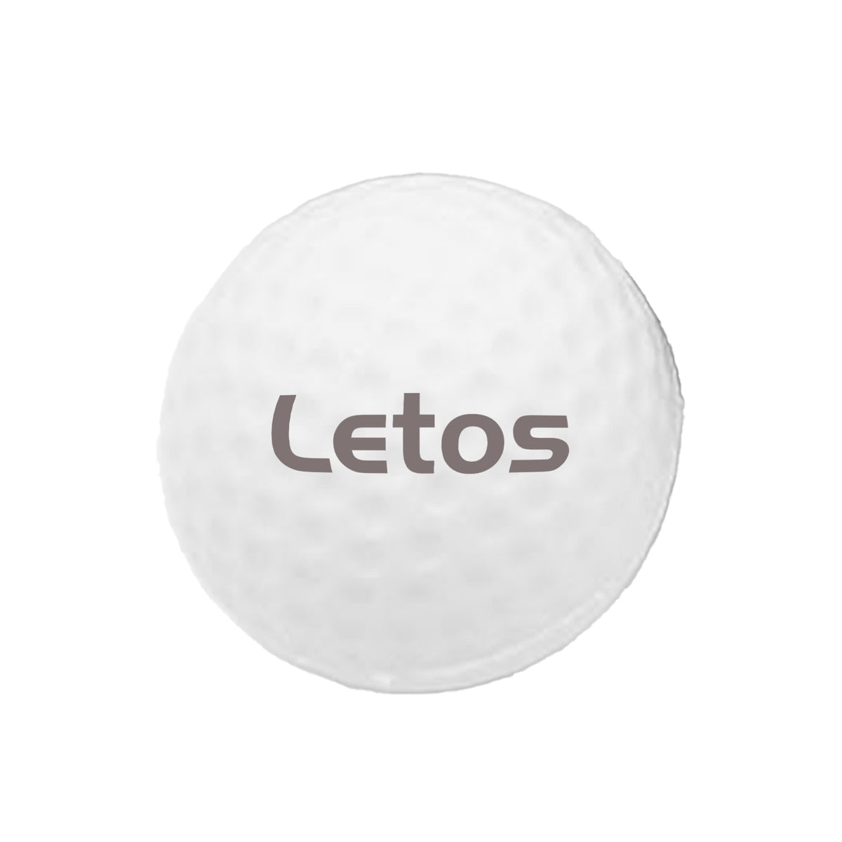 1 1/2" PU Soft Golf Shaped Stress Relieving Ball