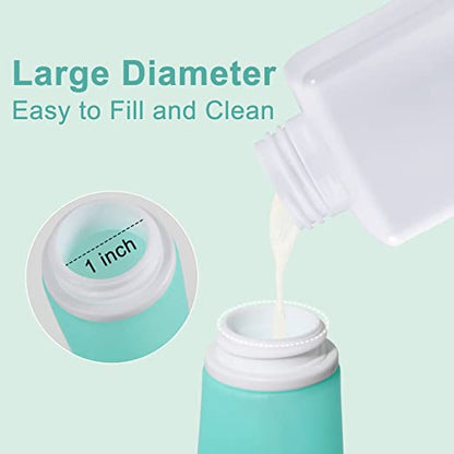 Travel Refillable Toiletry Bottles Set, Tsa Approved Travel Size Leak Proof Containers (3 Pcs Set)