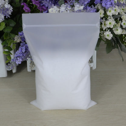 5.9 x 7.9" Matte Frosted Resealable Plastic Bags Zip-Lock Seal Storage Pouch