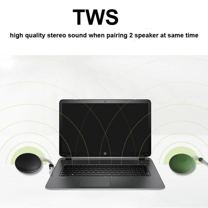 New Powerful Stereo Sound Round Shape Portable Wireless W/ Selfie Function