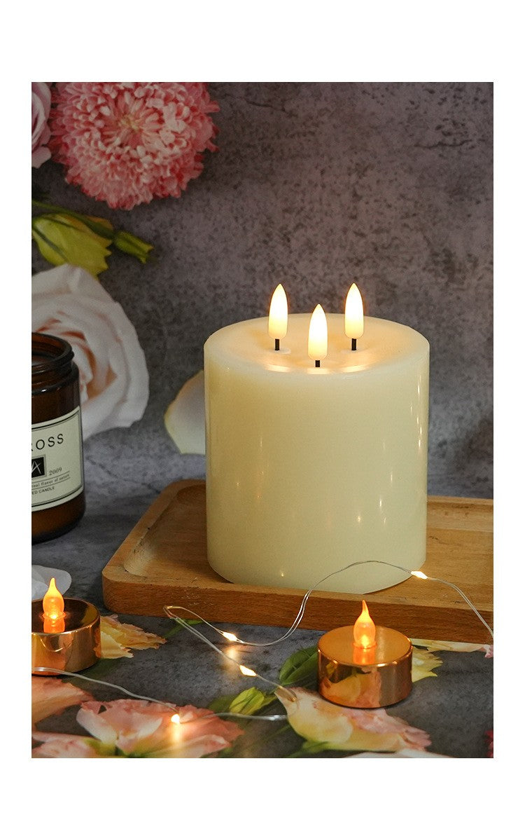 Electronic Candle Remote Control 3 Head 4 x 4"