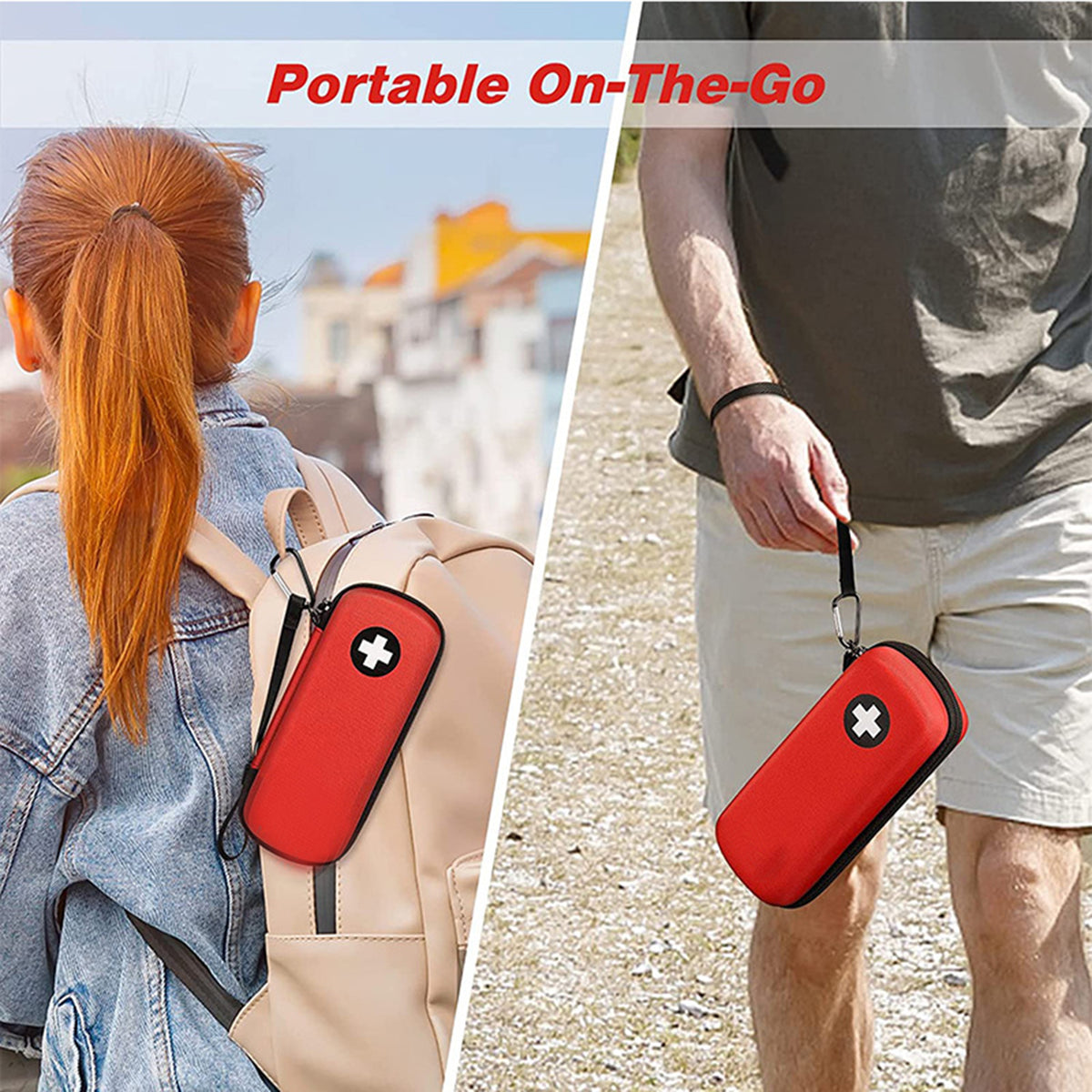 Portable Insulated Medication Organizer Bag