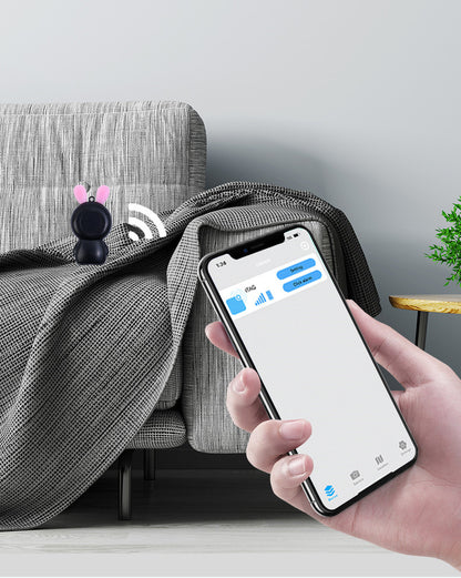 Rabbit Shaped Wireless Smart Tracker Anti-Lost Device Keychain Key Finder