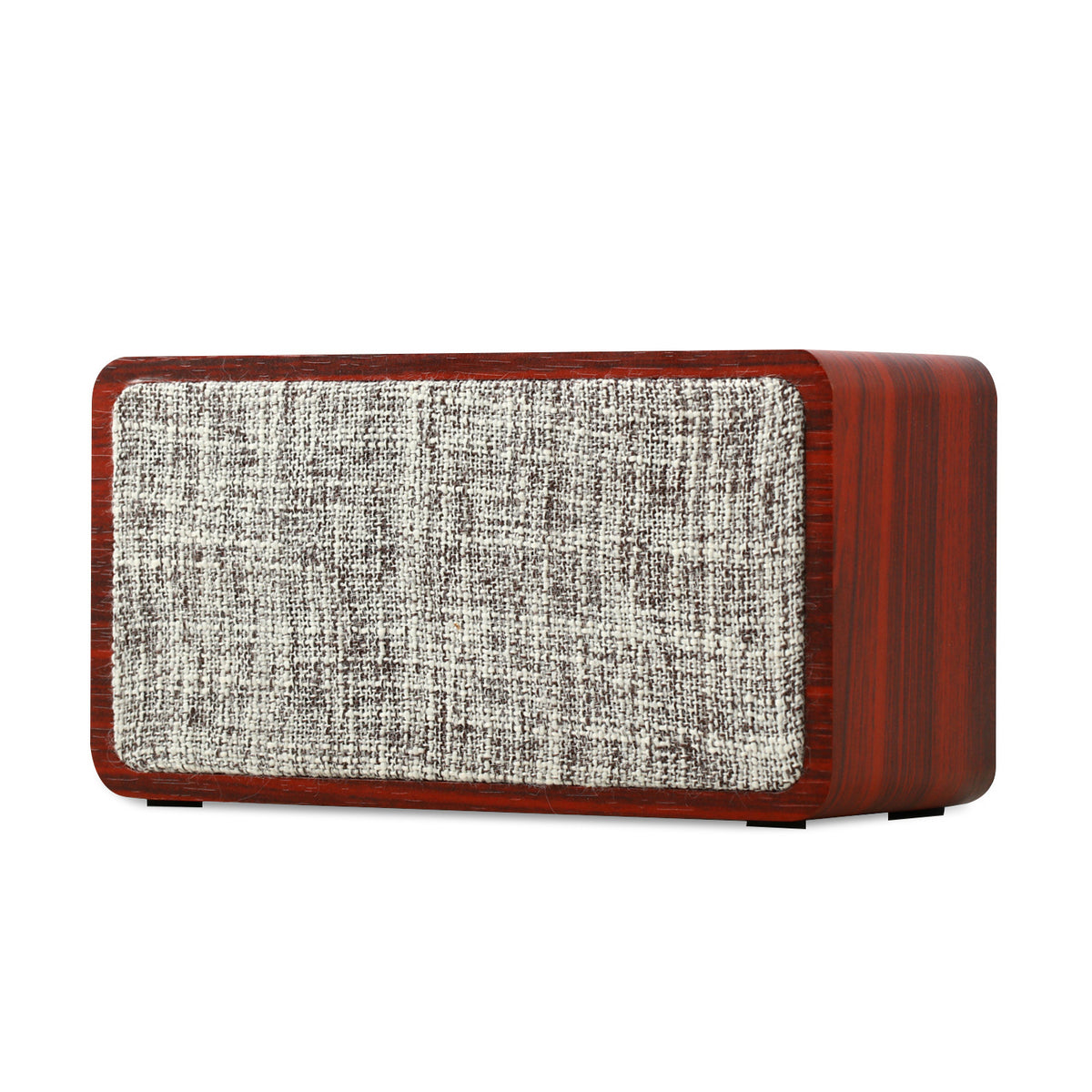 Stereo Sound Wood Fabric Wireless Speaker