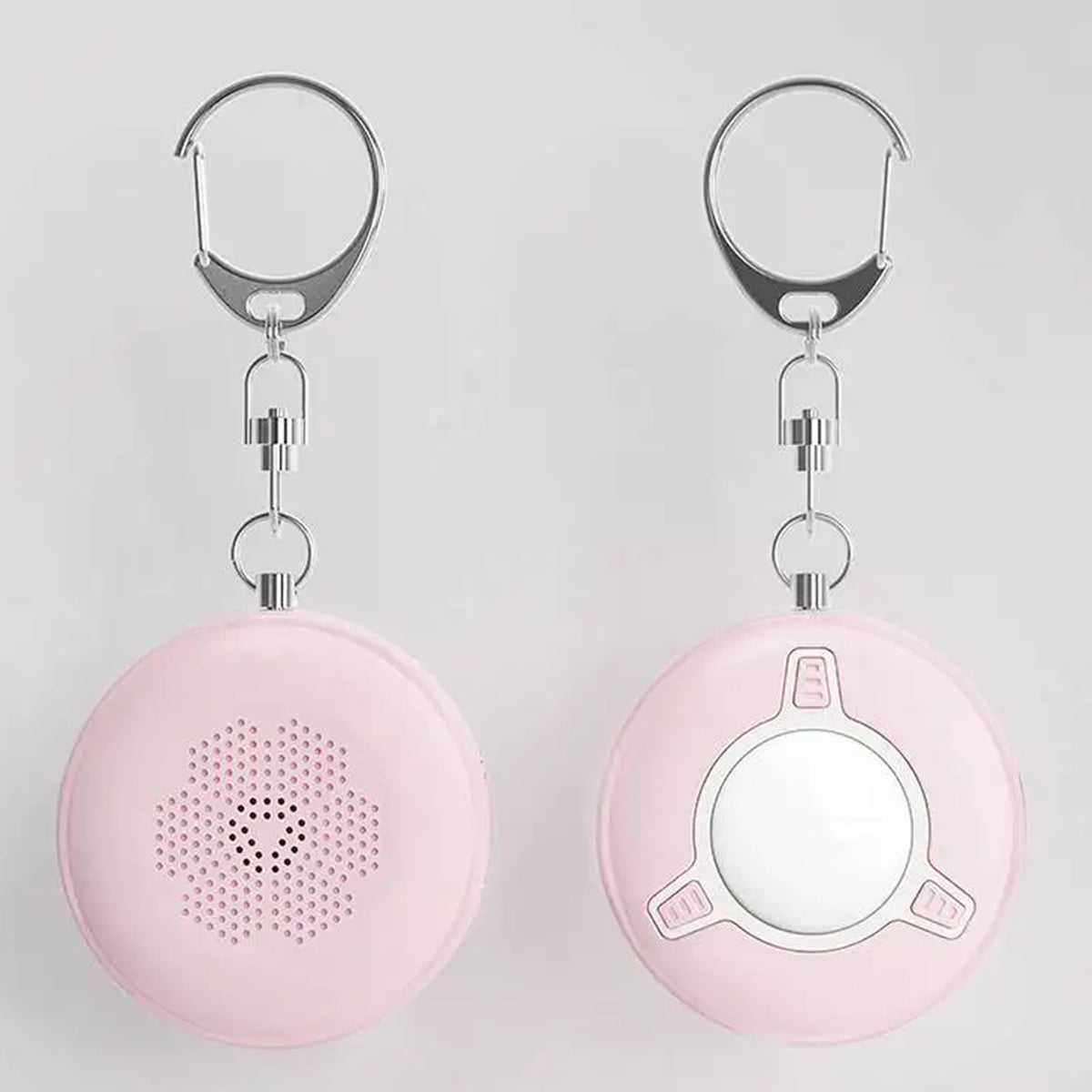 130dB Self Defense Keychain Siren Whistle with SOS LED