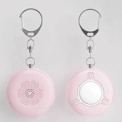 130dB Self Defense Keychain Siren Whistle with SOS LED