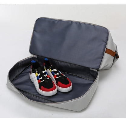 Travel Duffel Bag Oxford Tote Bag Sport Gym Bag Swimming Bag with Shoe Pouch&Wet Pocket