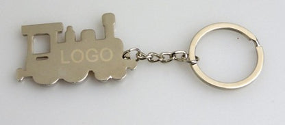 Classical Train Design Detachable Promotion Key Chain