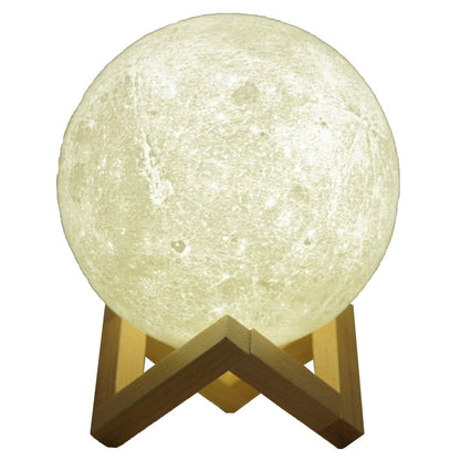 LED Moon Shaped Slapping Night Light Speaker