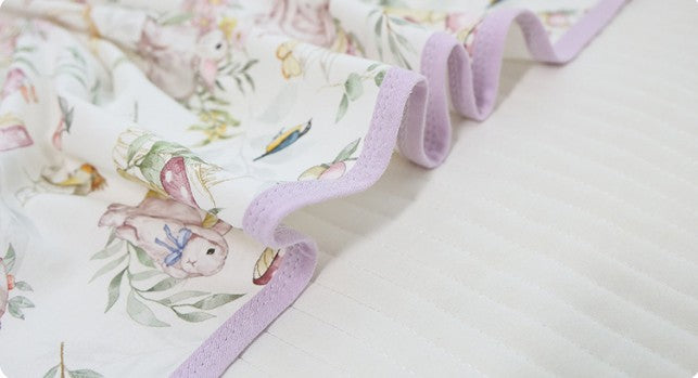 Full Custom Cotton Baby Swaddle Blanket Newborn Receiving Wrap Baby Bath Towel 35"x 35"