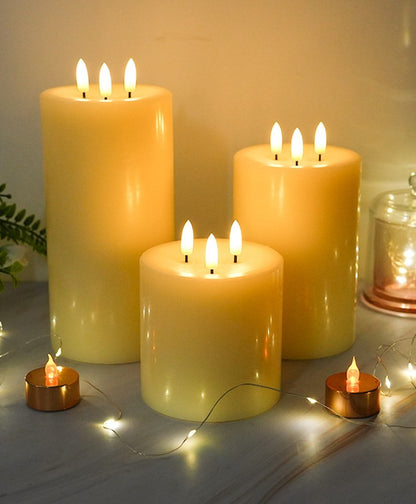 Electronic Candle Remote Control 3 Head 4 x 6"
