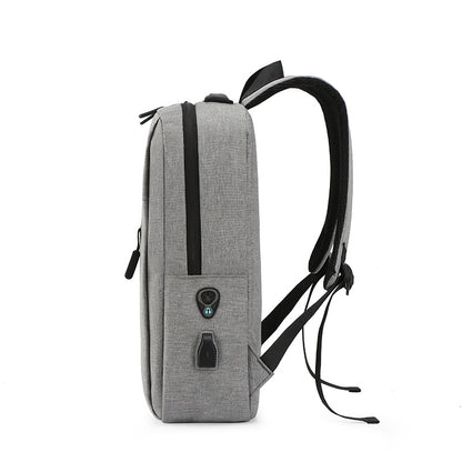 Laptop Backpack Computer Backpack With Charging Port With Hole For Wired Earbuds