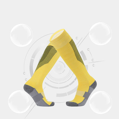 Teenager Sports Socks Soccer Socks Over-The-Calf Socks Stretch Crew Socks Children Cotton Socks
