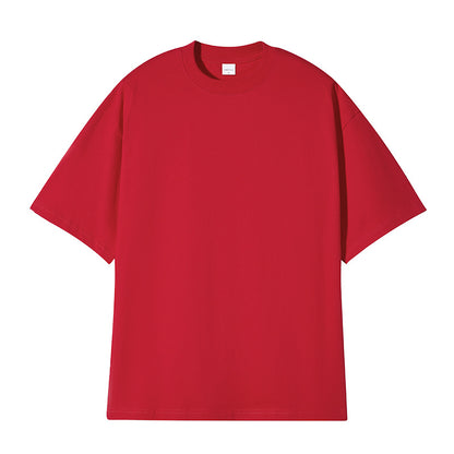 Unisex Cotton Short Sleeve T-Shirt Adult Crew Tee