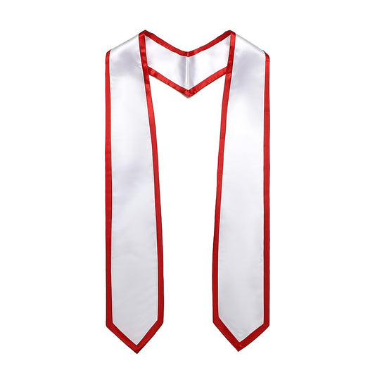 Custom 66" L Unisex Adult Plain Graduation Honor Stole Sash