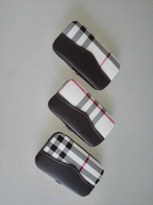 Wallet Shape Cosmetic Nail Care Set (7 Tools)