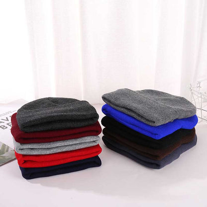 Fleece Lined & Thickened Unisex Adult Knit Cuffed Beanie Hat
