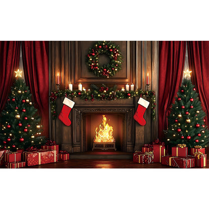 71"x 45" Full Custom Christmas Tapestry Wall Hanging Tapestries Christmas Blank