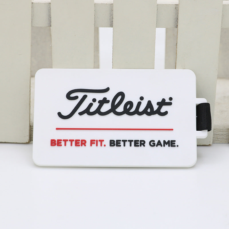 Custom Luggage Tags Soft Rectangular Bag Tag with Hook